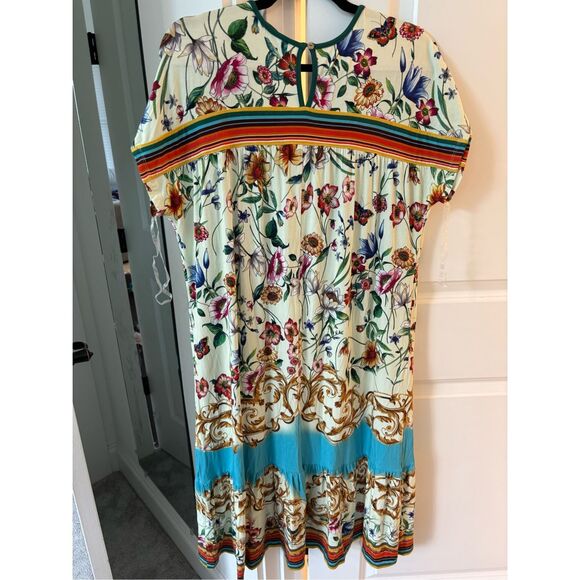 NWT Johnny Was FELIX TRAPEZE DRESS, Med $210 - Picture 6 of 8